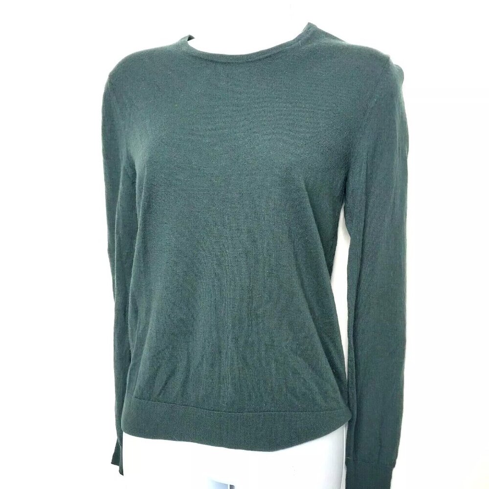 Acne Studios Women's Sweater Clissold Small Green Wool